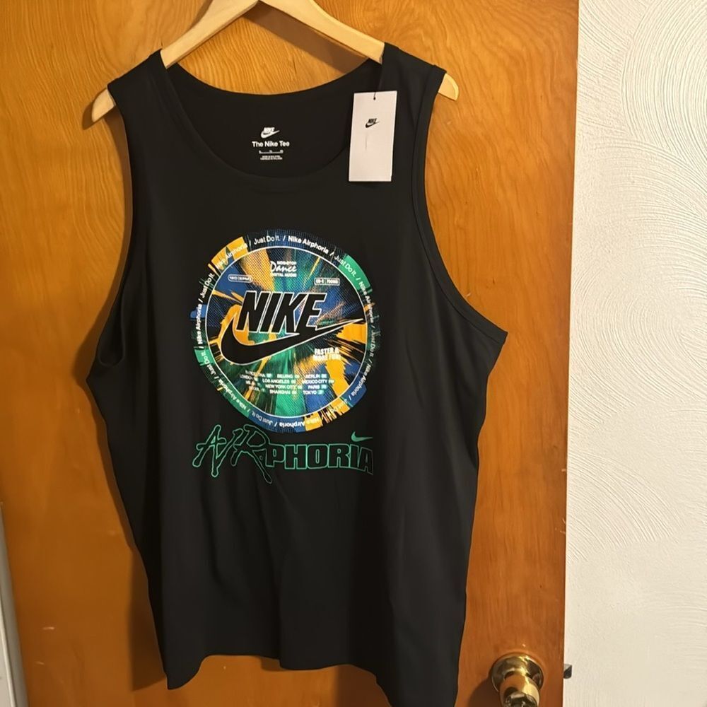 Nike Tank Top Mens XL Black